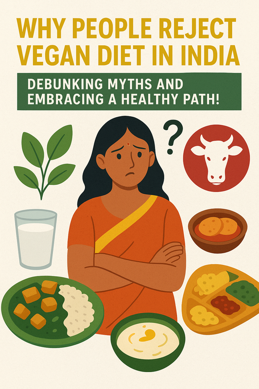 🥛 Why People Reject Vegan Diet in India: Debunking Myths and Embracing a Healthy Path!